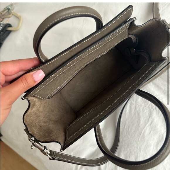 Celine Nano Luggage in Taupe - Picture 5 of 9